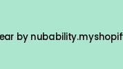 Nubgear-by-nubability.myshopify.com Coupon Codes