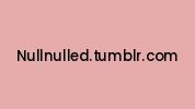 Nullnulled.tumblr.com Coupon Codes