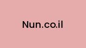 Nun.co.il Coupon Codes