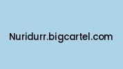 Nuridurr.bigcartel.com Coupon Codes