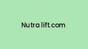 Nutra-lift.com Coupon Codes