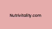 Nutrivitality.com Coupon Codes