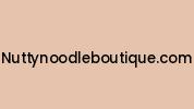 Nuttynoodleboutique.com Coupon Codes