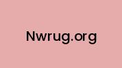 Nwrug.org Coupon Codes