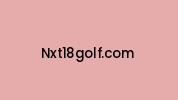 Nxt18golf.com Coupon Codes