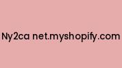 Ny2ca-net.myshopify.com Coupon Codes
