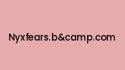 Nyxfears.bandcamp.com Coupon Codes