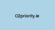 O2priority.ie Coupon Codes
