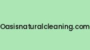 Oasisnaturalcleaning.com Coupon Codes