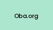 Oba.org Coupon Codes