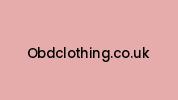 Obdclothing.co.uk Coupon Codes