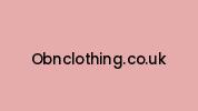 Obnclothing.co.uk Coupon Codes