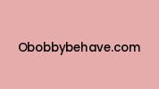 Obobbybehave.com Coupon Codes