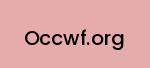 occwf.org Coupon Codes