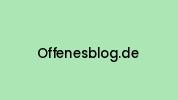 Offenesblog.de Coupon Codes