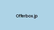 Offerbox.jp Coupon Codes