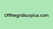 Offthegridsurplus.com Coupon Codes