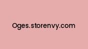 Oges.storenvy.com Coupon Codes