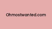Ohmostwanted.com Coupon Codes