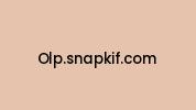 Olp.snapkif.com Coupon Codes