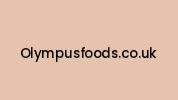Olympusfoods.co.uk Coupon Codes