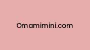 Omamimini.com Coupon Codes