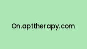 On.apttherapy.com Coupon Codes