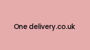 One-delivery.co.uk Coupon Codes