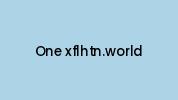 One-xflhtn.world Coupon Codes