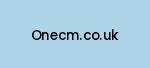 onecm.co.uk Coupon Codes