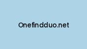Onefindduo.net Coupon Codes