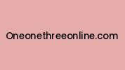Oneonethreeonline.com Coupon Codes