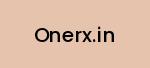 onerx.in Coupon Codes