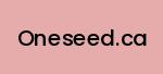 oneseed.ca Coupon Codes