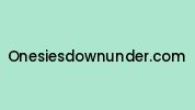 Onesiesdownunder.com Coupon Codes