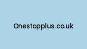 Onestopplus.co.uk Coupon Codes