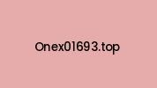 Onex01693.top Coupon Codes