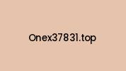 Onex37831.top Coupon Codes