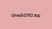 Onex50782.top Coupon Codes