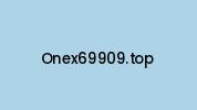 Onex69909.top Coupon Codes