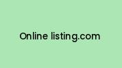 Online-listing.com Coupon Codes