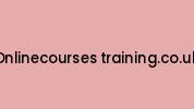 Onlinecourses-training.co.uk Coupon Codes