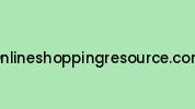 Onlineshoppingresource.com Coupon Codes