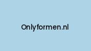 Onlyformen.nl Coupon Codes