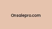 Onsalepro.com Coupon Codes