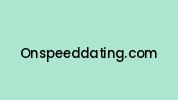Onspeeddating.com Coupon Codes