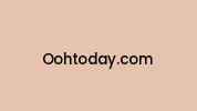 Oohtoday.com Coupon Codes