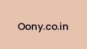 Oony.co.in Coupon Codes