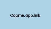 Oopme.app.link Coupon Codes