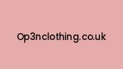 Op3nclothing.co.uk Coupon Codes
